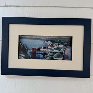 Framed East Coast Coastal Landscape Art by Paul Hannon